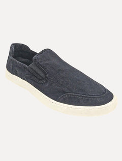 Tênis Nautica Masculino Slip On Tecido Azul Marinho