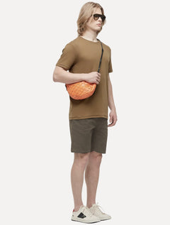 Bermuda Osklen Masculina Sarja Cotton Blithe Chumbo