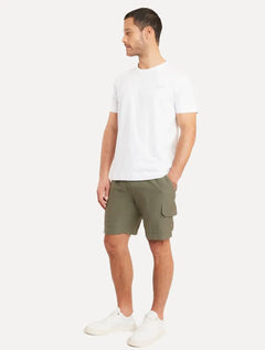 Bermuda Aramis Masculina Relax Cargo Color Verde Militar