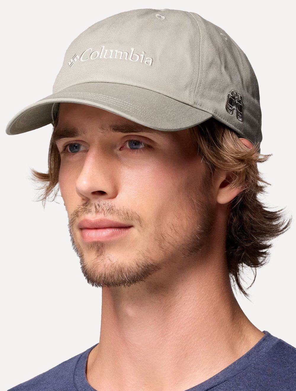 Boné Columbia Masculino Provisions Ball Cap Cinza Claro