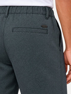 Bermuda Aramis Masculina Chino Cotton Sarja Cadarço Azul Marinho Mescla