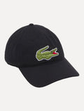 Boné Lacoste Casual Sarja Big Croco Preto