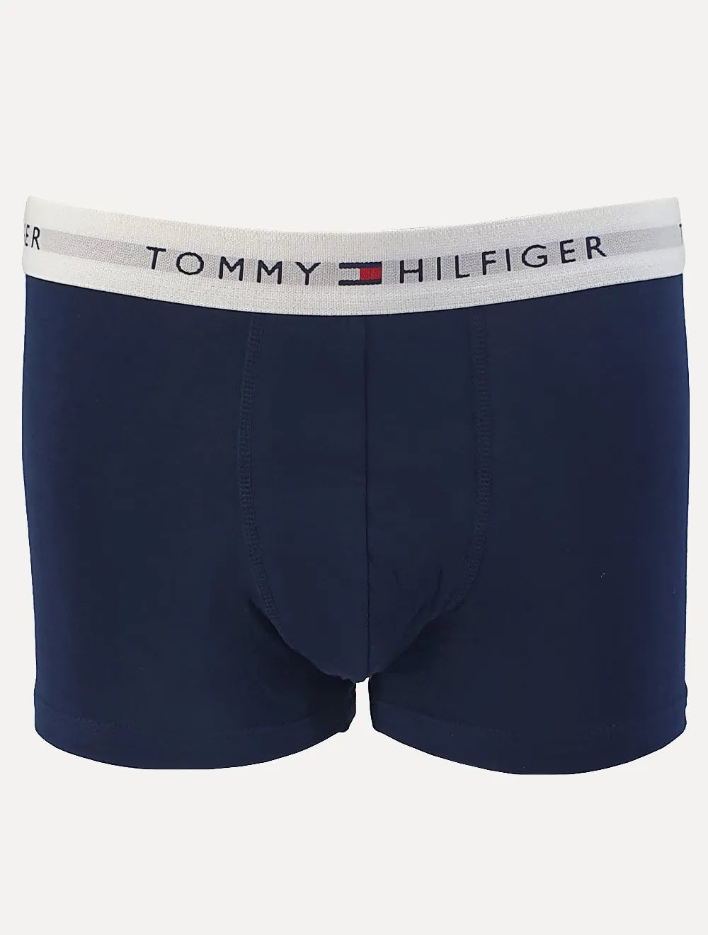 Kit Cuecas Tommy Hilfiger Cotton Stretch Trunk Repeat Colors Azul 3UN