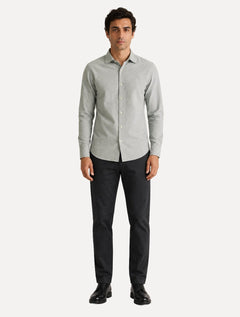 Camisa Aramis Masculina Slim Algodão Willis Verde