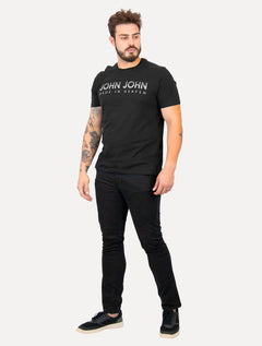 Camiseta John John Masculina Regular Fit Degradê Heaven Preta