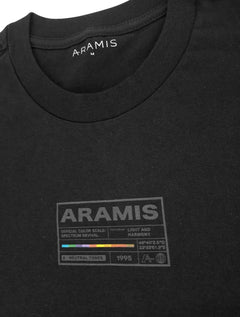 Camiseta Aramis Masculina Estampa Spectrum Preta