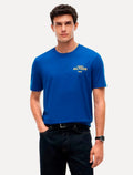 Camiseta Tommy Hilfiger Masculina 1985 Chest Print Azul