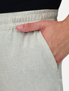 Bermuda Calvin Klein Masculina Essentials Linho Areia
