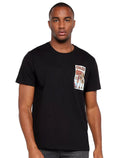 Camiseta Colcci Masculina Regular Tropical Club Preta