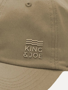 Boné King & Joe Masculino Básico Relevo com Metal Caqui
