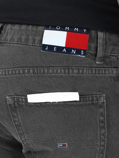 Calça Tommy Jeans Masculina Regular Straight Relaxed Ryan Preta