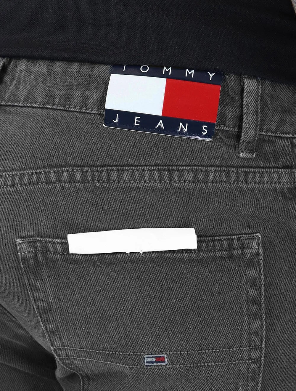 Calça Tommy Jeans Masculina Regular Straight Relaxed Ryan Preta