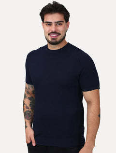 Polo Dixen Masculina Tricot Manga Curta Verde