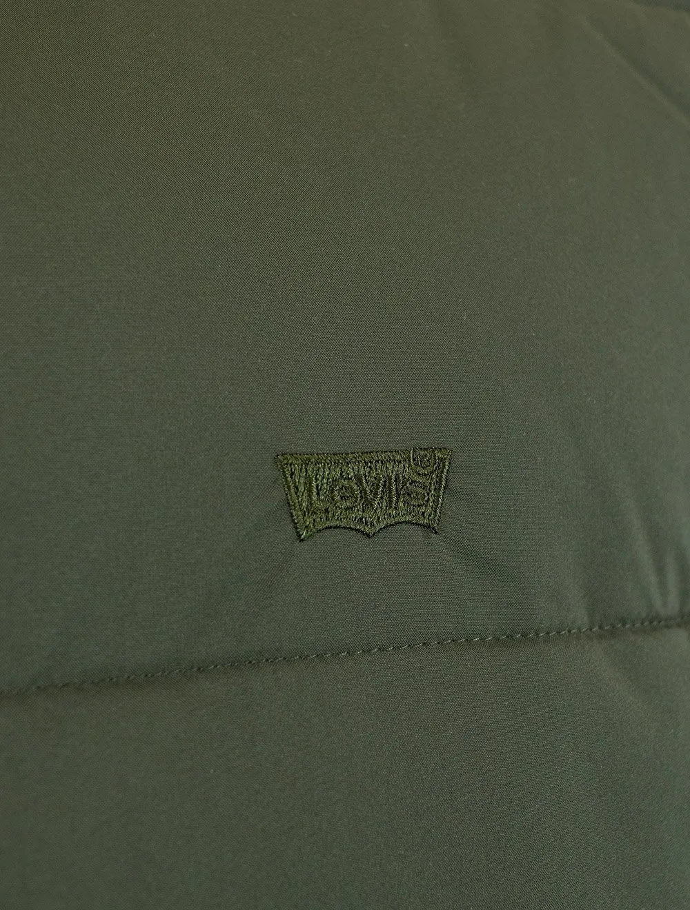 Jaqueta Levis Masculina Puffer Packable Quilted Verde Escuro