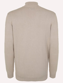 Blusa Dudalina Masculina Tricot Cacharel Cotton Cáqui Claro