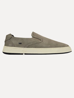 Tênis Osklen Masculino Slip On Iate Bossanova Oil Grafite