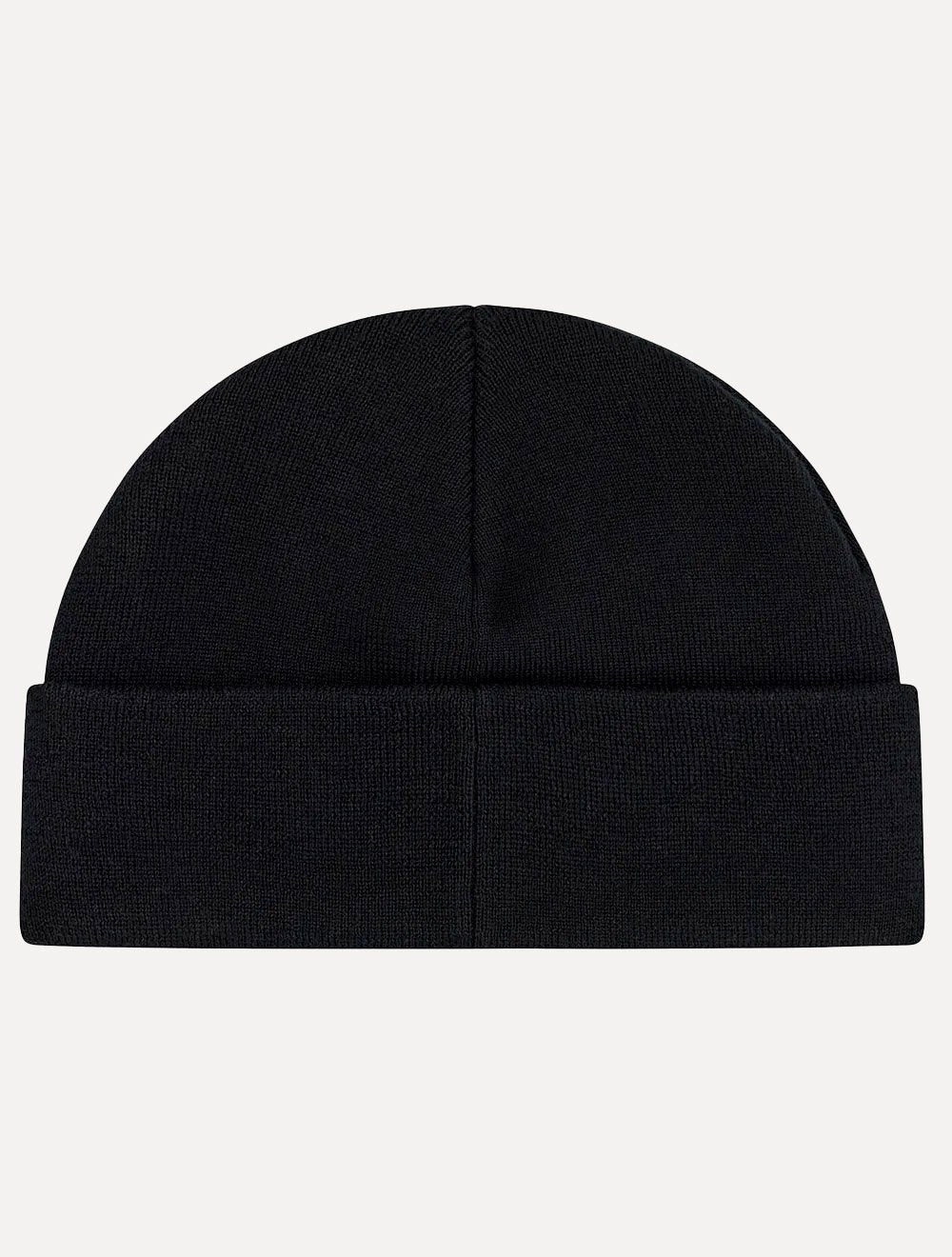 Gorro Armani Exchange Tricô Silk Tag Logo Preto
