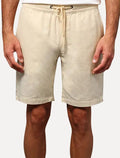 Bermuda Calvin Klein Jeans Masculina Cadarço Cotton Amarelo Claro