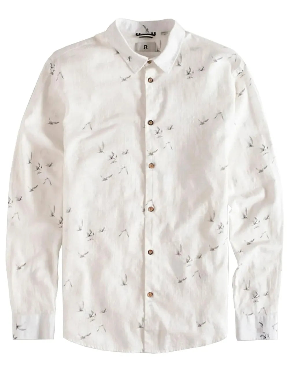 Camisa Reserva Masculina Voo Print Icon Off-White