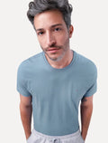 Camiseta Aramis Masculina Basic Lisa Azul Indigo