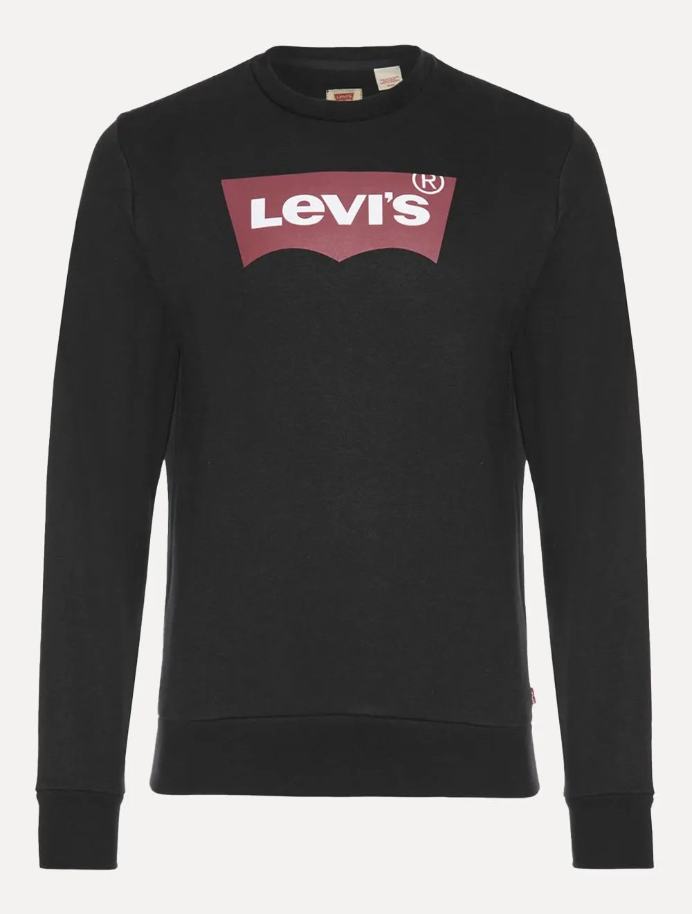 Moletom Levis Masculino Crewneck Batwing Preto