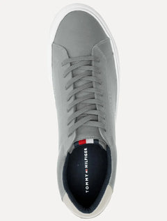 Tênis Tommy Hilfiger Masculino Couro Greg Cinza