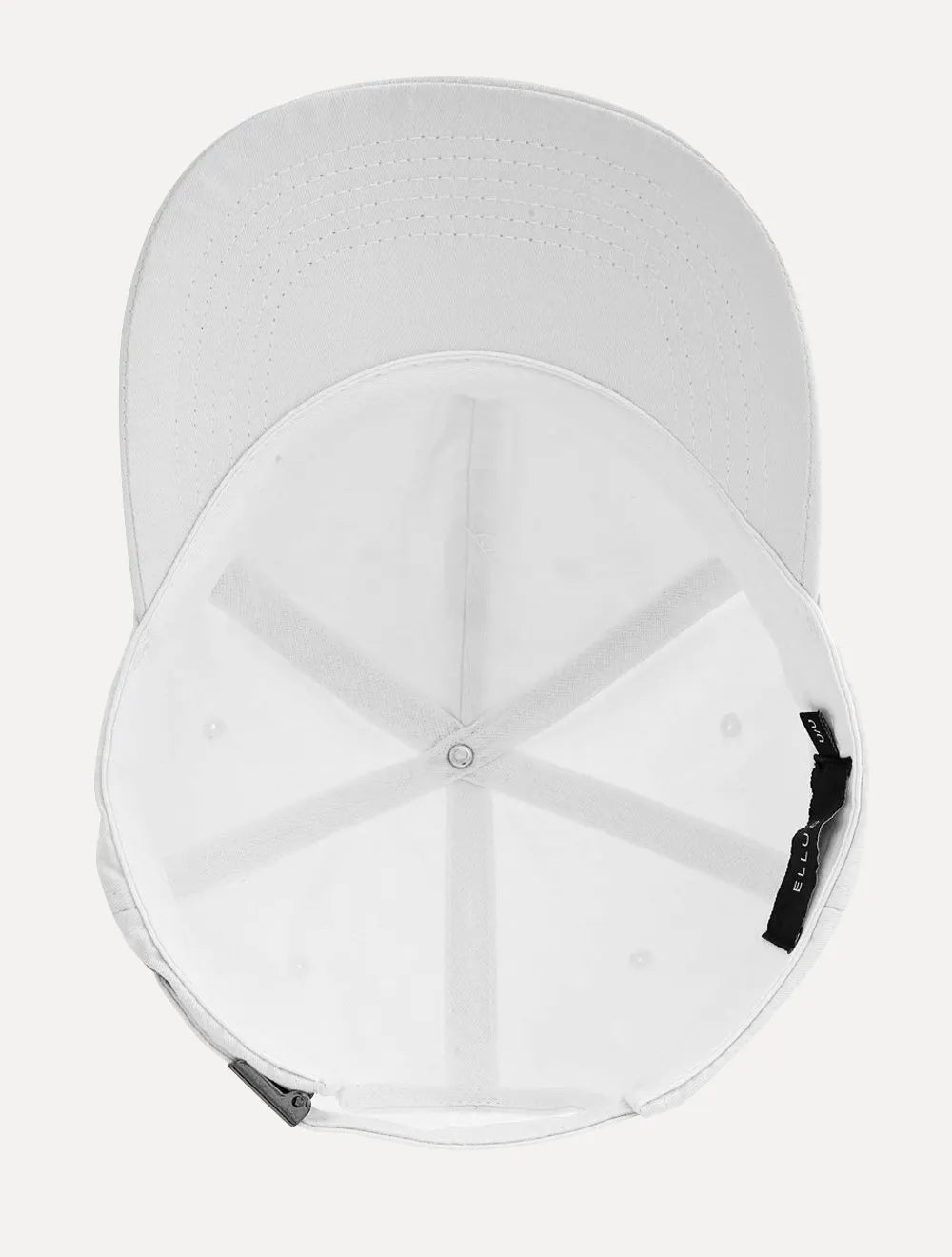 Boné Ellus Masculino Metal Logo Branco