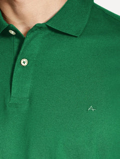 Polo Aramis Masculina Basic Piquet Mono Verde