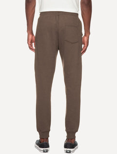 Calça John John Moletom Masculina Embossed Marrom