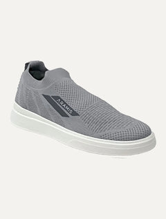 Tênis Aramis Masculino Slip On Journey K-nit Tan Cinza