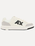 Tênis Armani Exchange Masculino Suede Sneaker Rubber Sole Branco