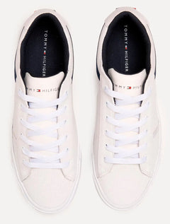 Tênis Tommy Hilfiger Masculino Jay 13A Iconic Leather Puched Branco
