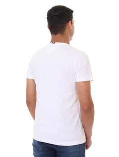 Camiseta Tommy Hilfiger Essential Badge Tee Branca
