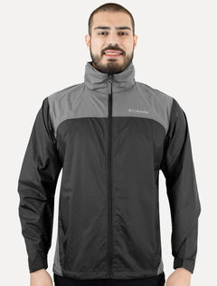 Jaqueta Columbia Masculina Glennaker Lake II Preto/Cinza