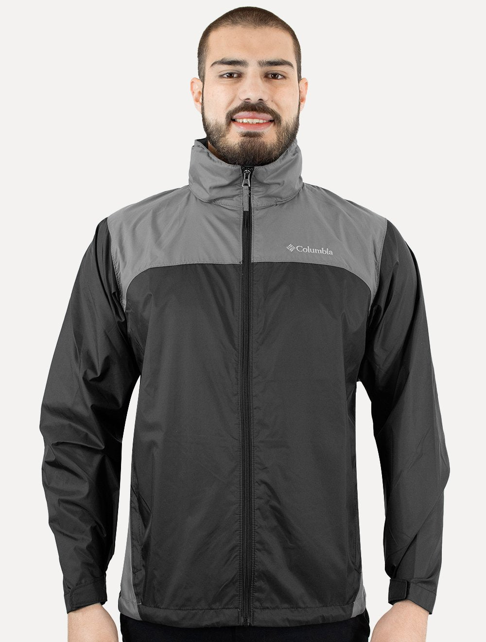 Jaqueta Columbia Masculina Glennaker Lake II Preto/Cinza
