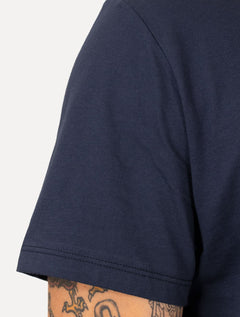 Camiseta Colcci Masculina Cotton Lateral Tag Pocket Azul Escuro