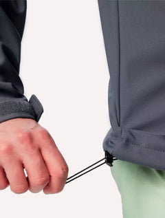 Jaqueta Columbia Masculina Nexgen Ascender Softshell Cinza