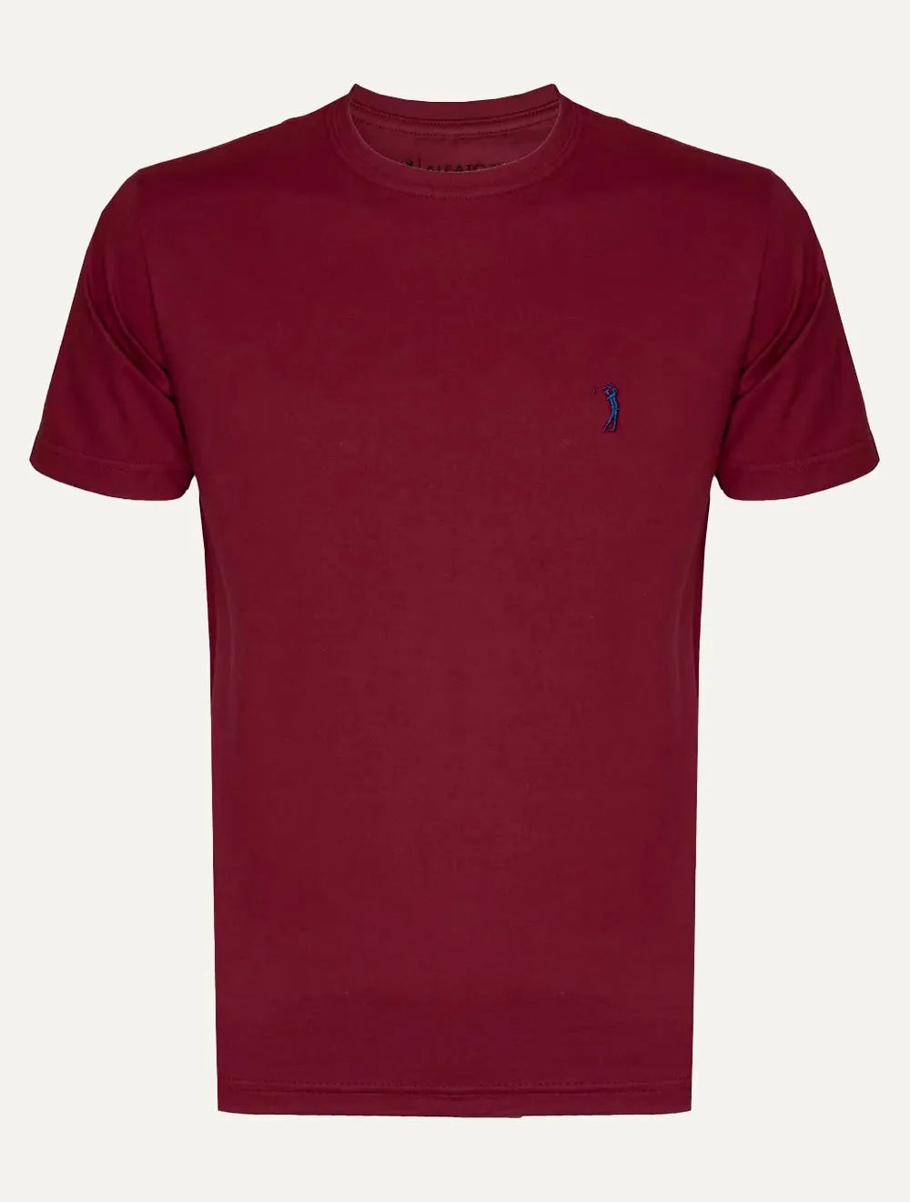 Camiseta Aleatory Masculina Navy Icon Bordô