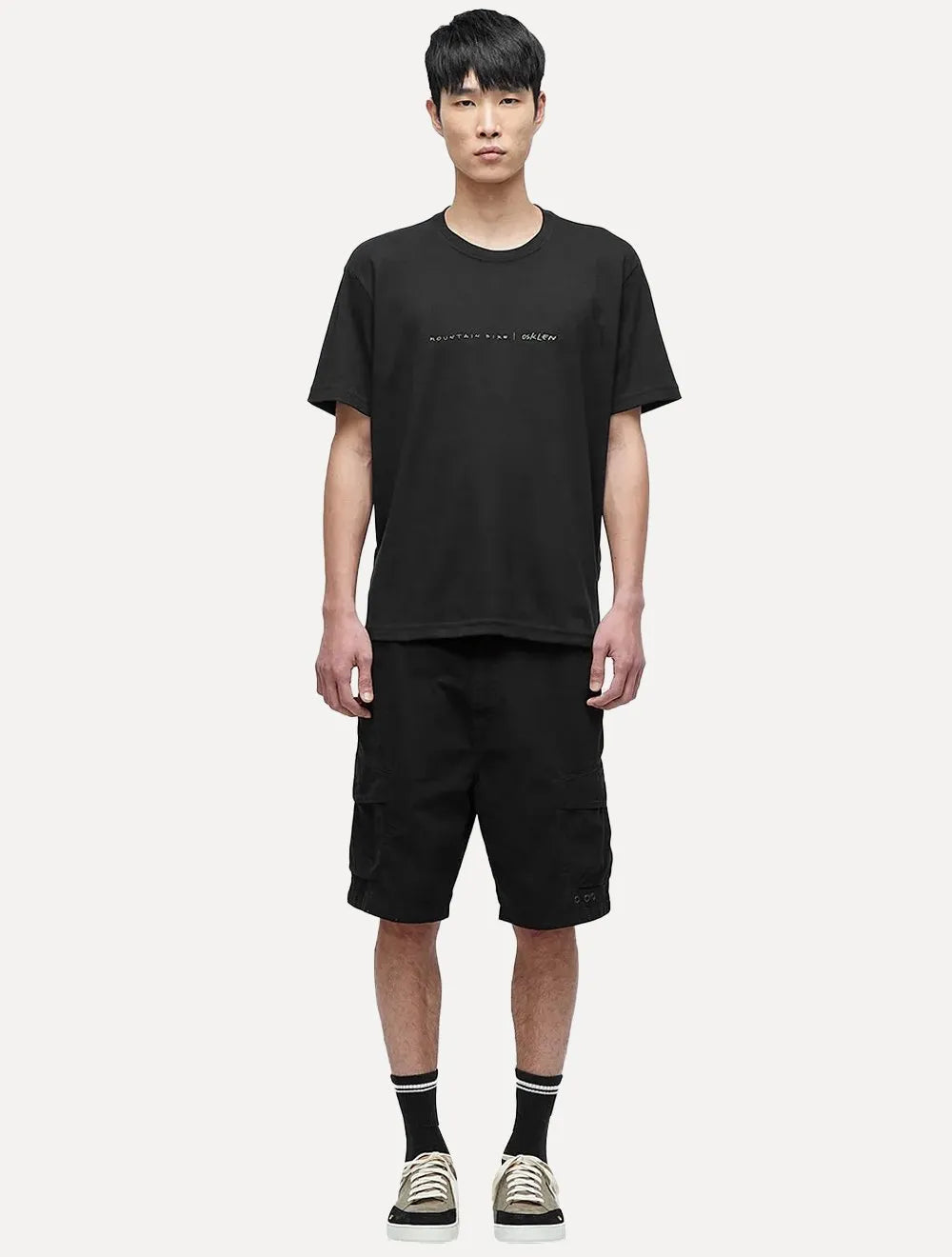 Bermuda Osklen Masculina Cargo Casual Nova Crystal Preta