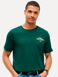 Camiseta Tommy Hilfiger Masculina 1985 Chest Print Verde Escuro