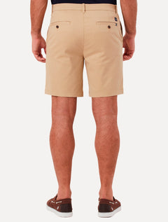 Bermuda Original Penguin Masculina Slim Sarja Chino Button Areia