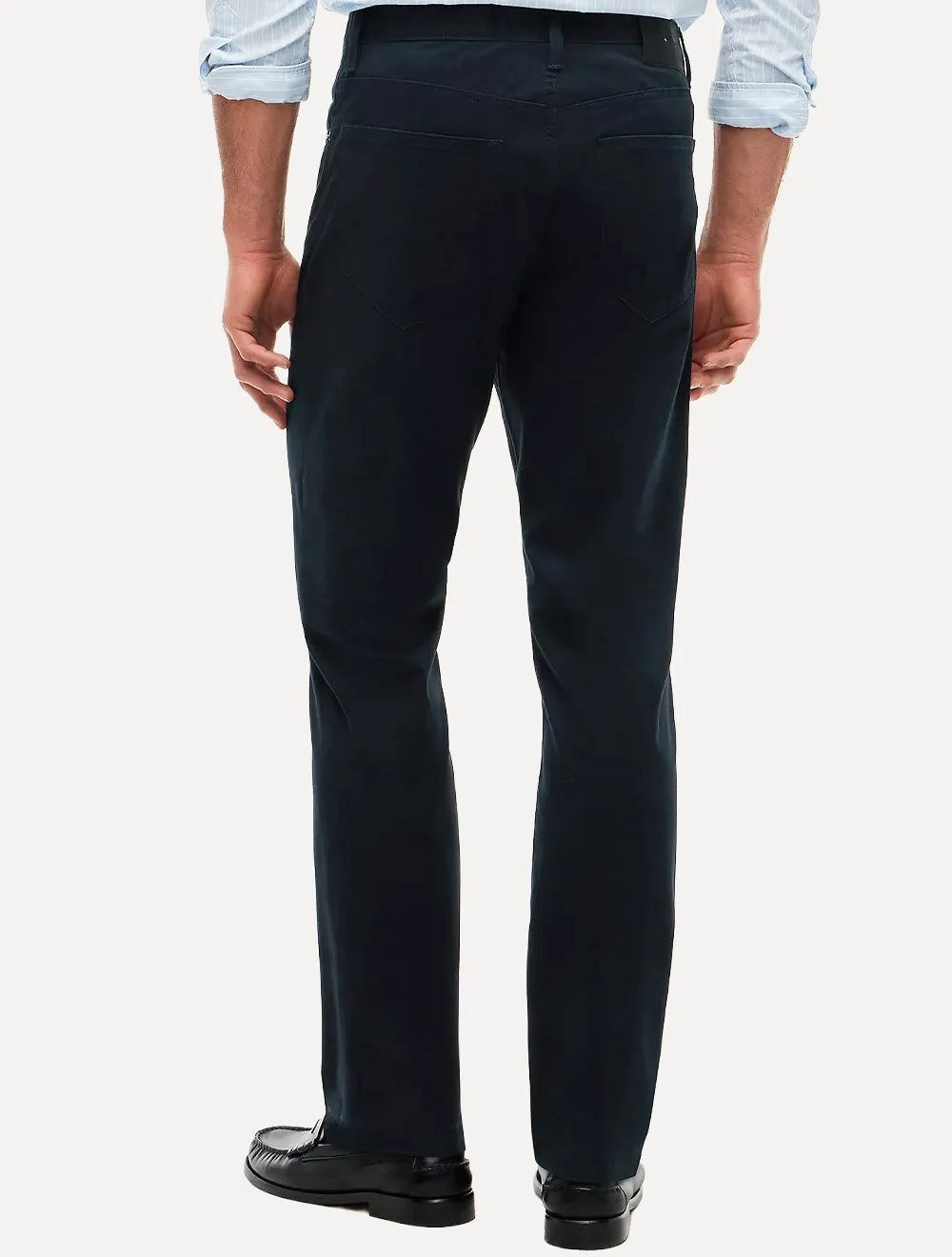 Calça Tommy Hilfiger Masculina Slim Straight Denton Azul Marinho