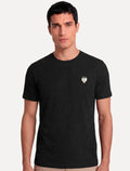 Camiseta Reserva Masculina SPFC Chest Minimalist Preta