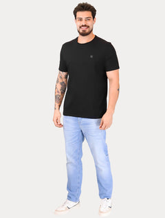 Camiseta Calvin Klein Jeans Masculina CK Embroidery Patch Preta