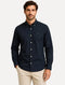 Camisa Tommy Hilfiger Masculina Regular Core Flex Poplin Azul Escuro