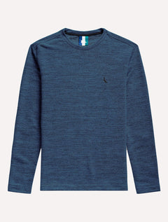 Casaco Reserva Masculino Moletinho Hoodie Capuz Logo Azul Mescla
