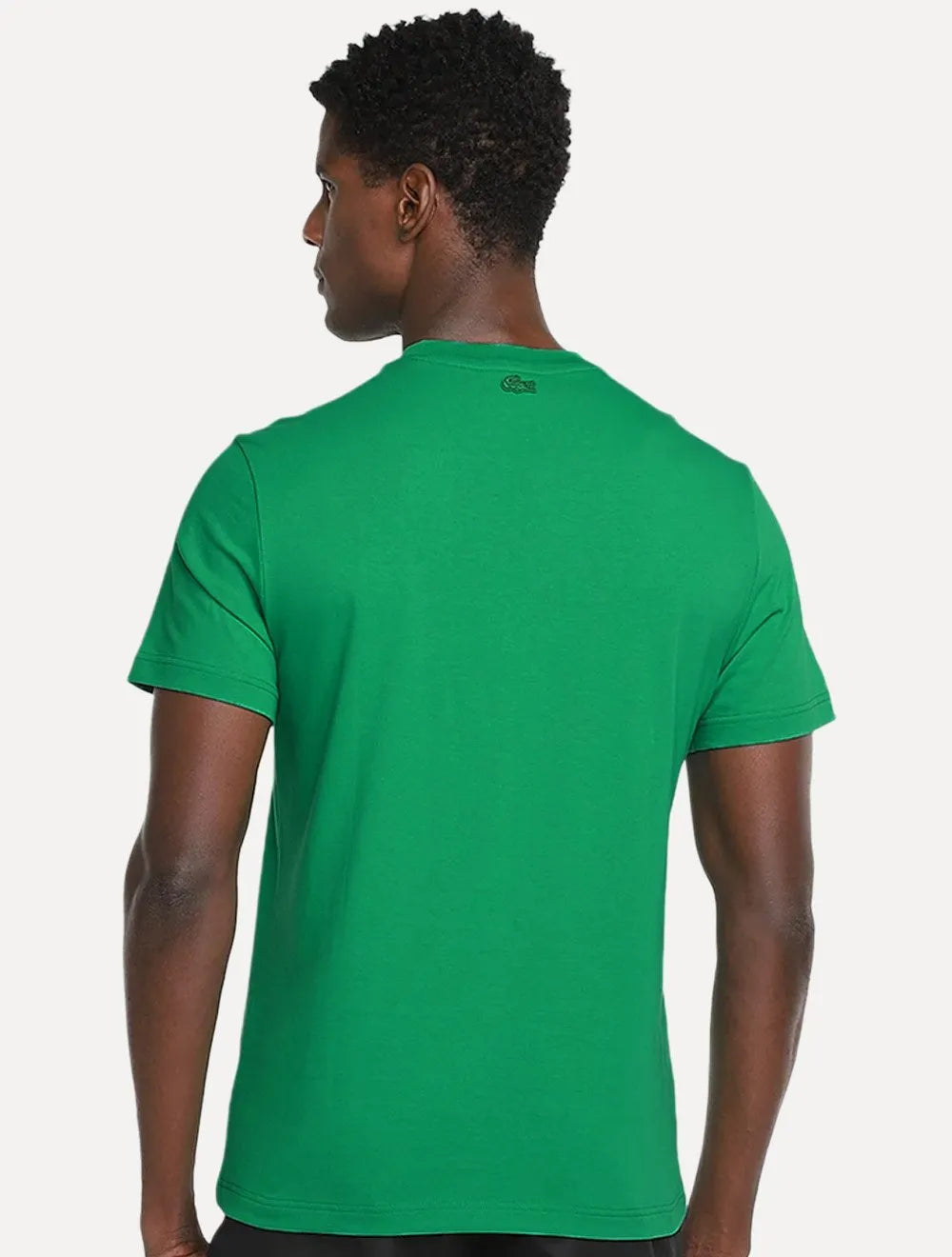 Camiseta Lacoste Masculina Regular Fit Print Croco Verde
