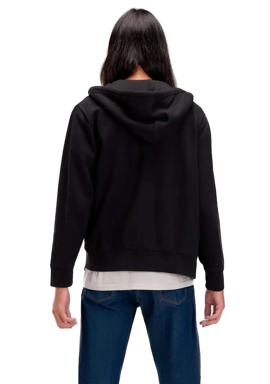 Moletom Levis Masculino Full Zip Hoodie Icon Preto