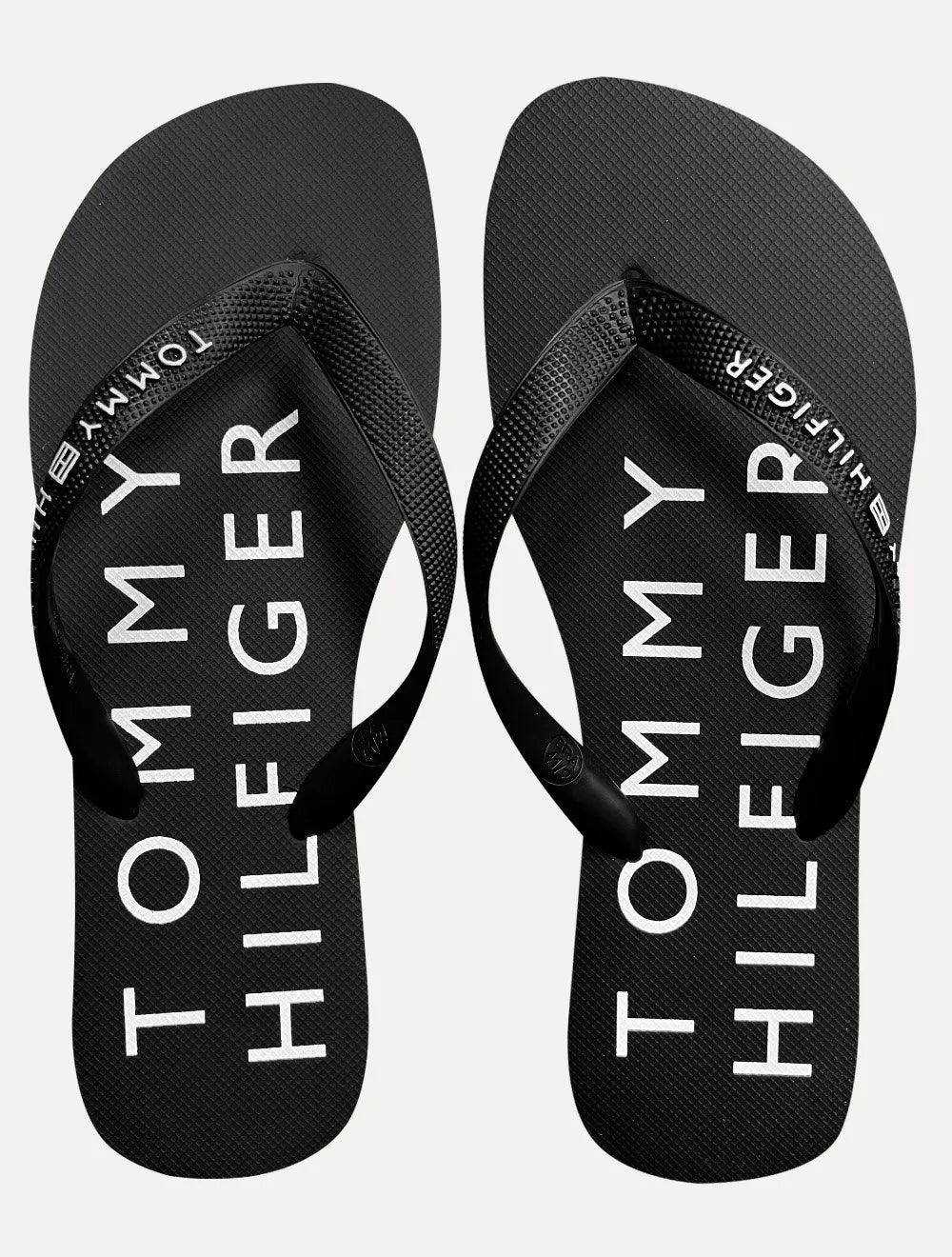 Chinelo Tommy Hilfiger Web Beach Sandal Preto