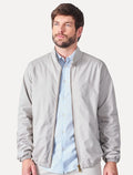 Jaqueta Reserva Masculina Casual Sarja Cinza